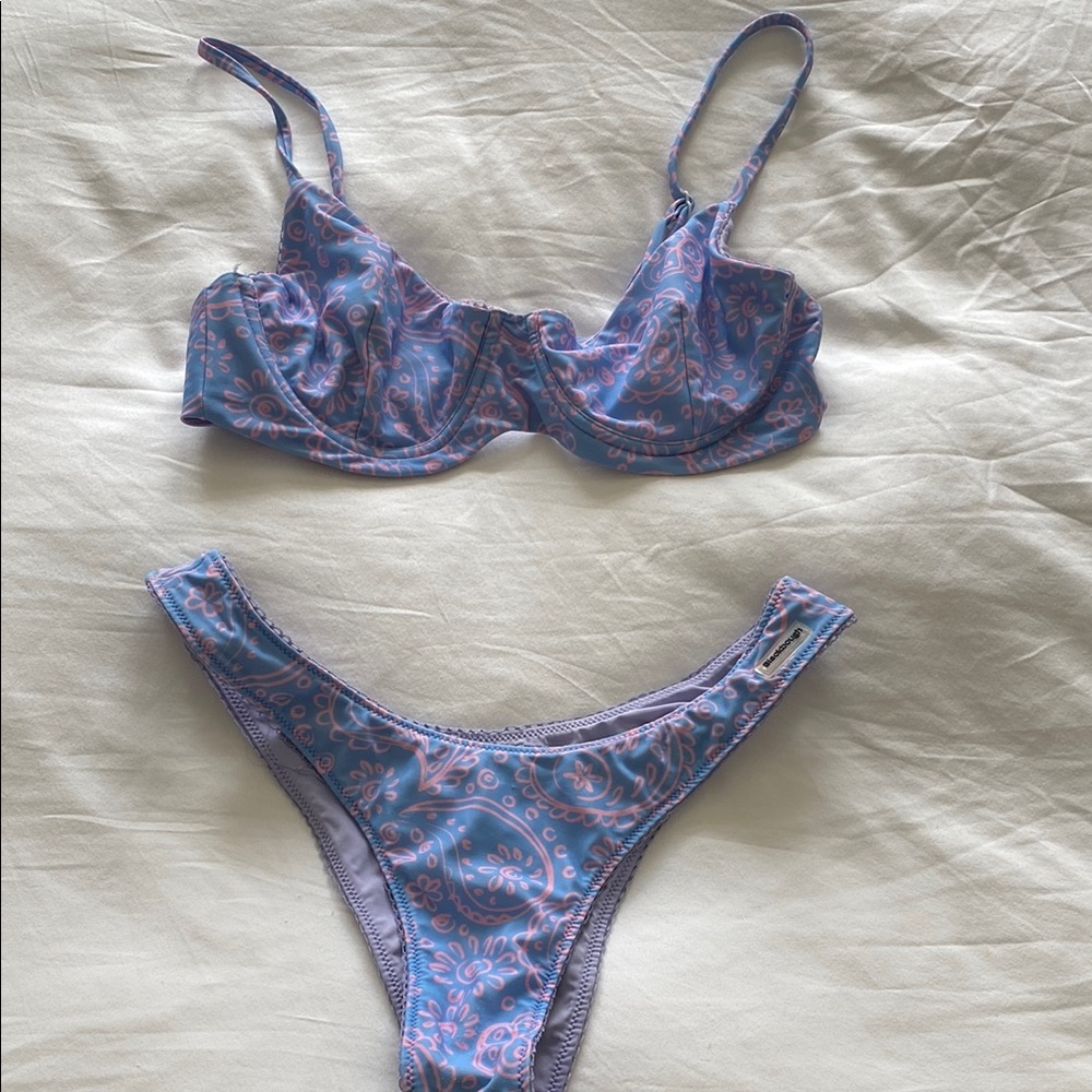 Blackbough Purple and Pink Bikini Set